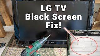 LG TV Black Screen Fix | How to Fix the Problem