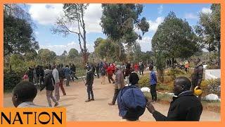 Locals storm police station in Eldoret after officers allegedly slaughtered stolen cow