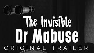 THE INVISIBLE DR MABUSE Original German Trailer (with English Subtitles)