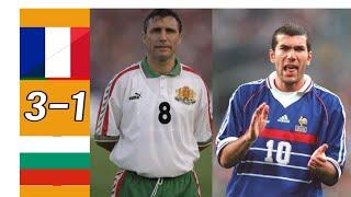 Stoichkov will never forget Zidane performance ( France 3 x 1 Bulgaria UEFA Euro 1996)