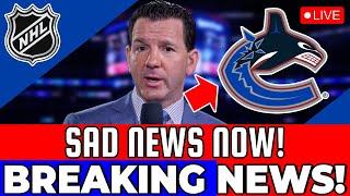 LAST MINUTE! ALL CONFIRMATIONS FROM THE NHL! CANUCKS UPDATED! VANCOUVER CANUCKS NEWS TODAY!