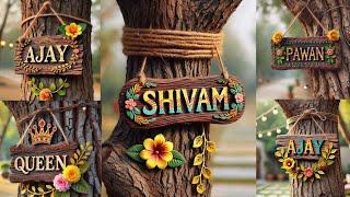 Name Art Photo Editing | Beautiful Name Photo Editing | Ai Photo Editing | Bing Image creator 