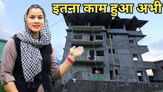 मैं और पतिदेव जी गए दीदी के घर का काम देखने || Preeti Rana || Pahadi lifestyle vlog||Triyuginarayan