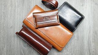 Ужасная кожа растительного дубления. Vegetable tanned leather.