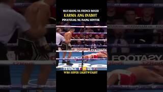 Mayabang na boxer pinatulog | Maxwell  Sediri highlights #youtubeshorts #shortsvideo