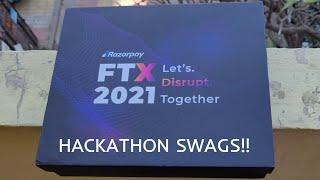 Razorpay FTX 2021 Hackathon Swags (Schwags) Unboxing