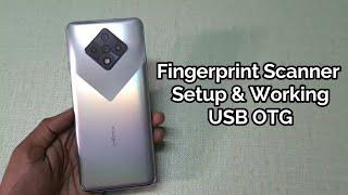 Infinix Zero 8i : Fingerprint Scanner Setup & Working, USB OTG