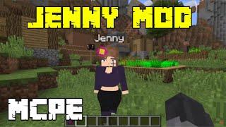 HOW TO DOWNLOAD JENNY MOD IN MINECRAFT PE | ANDROID AND IOS TUTORIAL