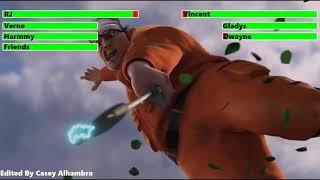 Over The Hedge Final Battle with healthbars (Thanksgiving Special)