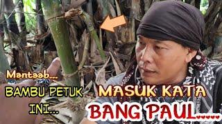 Masuukk Kata Bang Paul... Bambu petuk ini ahirnya...