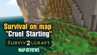 SurvivalCraft 2: survival walkthrough of the map "CRUEL STARTING" by @BeStudio Games