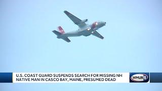 Search for missing New Hampshire native who fell overboard in Casco Bay, Maine, suspended