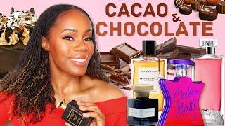 CHOCOLATE FRAGRANCES IN MY PERFUME COLLECTION | WINTER PERFUMES 2023