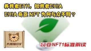 CHIA 奇亚 NFT1 标准中可以了解到什么？奇亚NFT有何与众不同之处？奇亚NFT基本架构 什么是DID? 带DID的NFT VS 不带DID的NFT