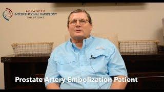 Prostate Artery Embolization (PAE) Patient Testimonial