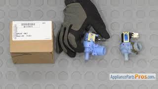 How To: Whirlpool/KitchenAid/Maytag Dishwasher Water Inlet Valve W11175771