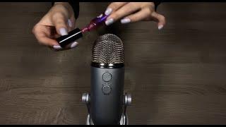 ASMR Fast Lip gloss Pumping, Sticky Lid Sounds and a Little Bit of Tapping