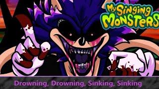 drowning drowning sinking sinking but it's my singing monsters