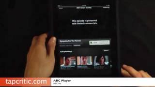 ABC player iPad Review