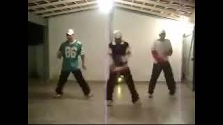 three guys dancing