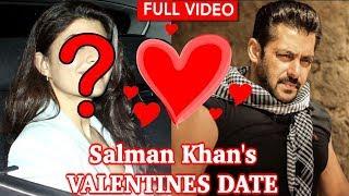 Salman Khan VALENTINE DATE | Salman Khan valentine celebration with jacquline fernandez | GUPSHUPTO