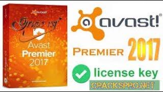 100% working Avast Premier 2017 license key crack Till 2024