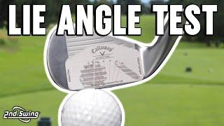 Unexpected Golf Lie Angle Test For Irons | Using Static Measurements For An Inconsistent Swing