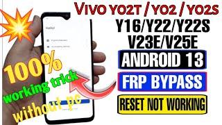 Vivo Y02t Frp Bypass | vivo y02t google account lock remove | vivo y02t frp bypass android 13