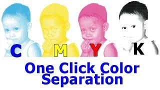 ONE CLICK CMYK COLOR SEPARATION USING ADOBE PHOTOSHOP - SILKSCREEN PRINTING TUTORIALS