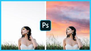 Sky Replacement in Photoshop 2024 - Photoshop AI Tutorial