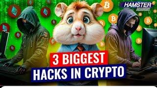 3 Biggest Hacks in Crypto: Ronin Network, Poly Network, FTX | Hamster Kombat: Hamster Academy 