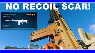 The Best NO Recoil Scar Class Setup In Warzone