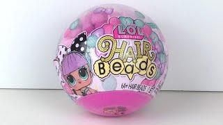$10 Tuesday: LOL Surprise HAIR BEADS Mini Doll Capsule  Unboxing & Review