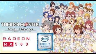 Eksperimen Benchmark i7-8700+RX 580 2048SP (The Idolmaster Starlit Season)