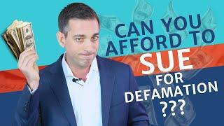 How Much Does a Defamation Lawsuit Cost? Cost to Sue For Defamation