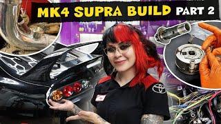 Mk4 Supra Build Series Part 2: Charge Pipe Fabrication, Learning to Tig Weld, & Oil Cooler Reseal!