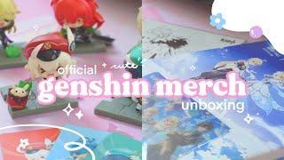  unboxing a bit of cute genshin impact merch | official items + a lil’ something extra 