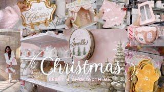  PINK CHRISTMAS DECOR SHOPPING & RESET!  Getting Ready for a Girly Holiday Wonderland! 