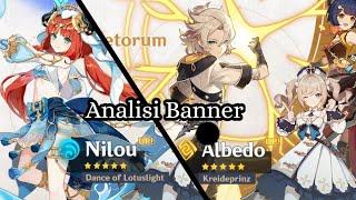 Analisi Banner di Nilou e Albedo (Genshin Impact)