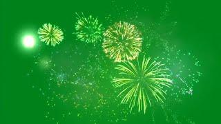 Fireworks green screen no copyright | Green screen fireworks effect