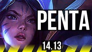 KAI'SA & Yuumi vs DRAVEN & Nautilus (ADC) | Penta, Legendary, 68% winrate | VN Master | 14.13