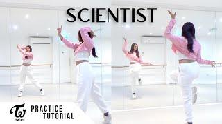 [PRACTICE] TWICE - 'SCIENTIST' - Dance Tutorial - SLOWED + MIRRORED