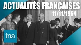 Les Actualités Françaises du 11/11/1964 : La visite du chancelier Adenauer | INA Actu