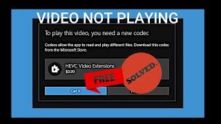 How to install Free HEVC codec