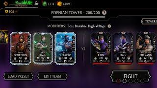 Edenian Tower Fatal 200 boss fight #gamingvideos #mortalkombatmobile #mkmobile #mk11#viral video