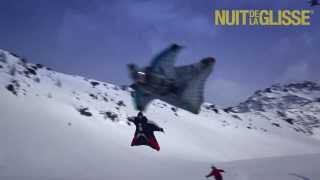 IMAGINE: first ever wingsuit flying above skiers