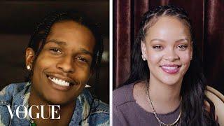 Рианна отвечает на 15 вопросов A$AP Rocky | Vogue Россия