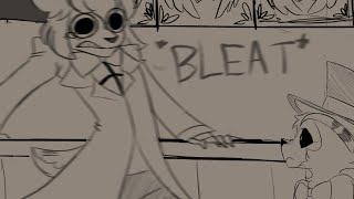 husk scares alastor! - Hazbin Hotel comic dub