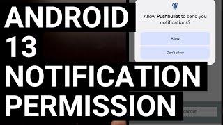 Android 13 to Require Apps Request Permission to Send Notifications