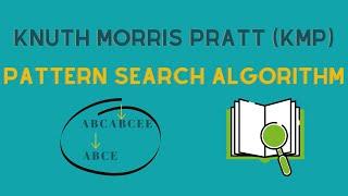 Knuth Morris Pratt Pattern Search Algorithm With Java Solution